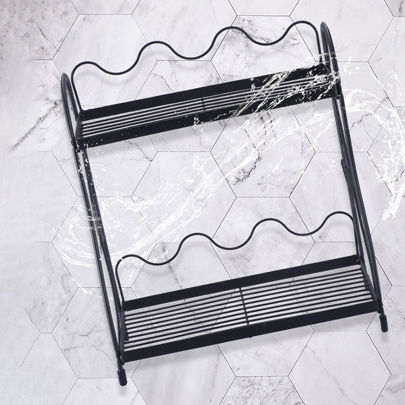 001- ZJ-SS2 Butterfly Design Bathroom Storage Rack Double Layer Metal Shelf 001- ZJ-SS2 Butterfly Design Bathroom Storage Rack Double Layer Metal Shelf